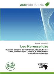 Leo Keresselidze,6139723655,9786139723652