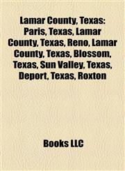 Lamar County, Texas Paris, Texas,1156516269,9781156516263