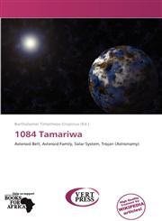 1084 Tamariwa,613877695X,9786138776956