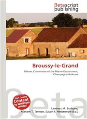 Broussy-le-Grand,6135281860,9786135281866