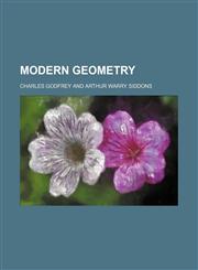 Modern geometry,1151745375,9781151745378