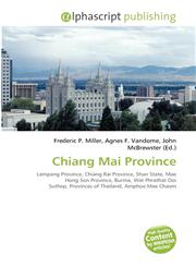 Chiang Mai Province,6131725349,9786131725340