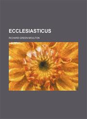 Ecclesiasticus,145906884X,9781459068841