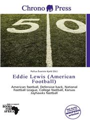 Eddie Lewis (American Football),6138468953,9786138468950