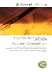 Cournot Competition,6130262698,9786130262693