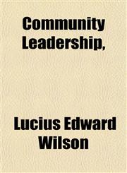 Community Leadership,,1152177915,9781152177918