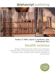 Health science,6130218664,9786130218669