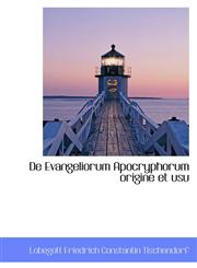 De Evangeliorum Apocryphorum origine et usu,1110030444,9781110030446