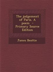 Judgement of Paris. a Poem,1289875316,9781289875312