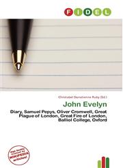 John Evelyn,6134963062,9786134963060
