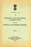 An Economic and Functional Classification of the Central Government Budget - 1970-71