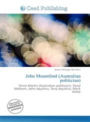John Mountford (Australian politician),6136669862,9786136669861