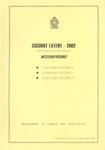 Coconut Extent, 2002 (Final Data Based on Operators' Residence) : Western Province : Colombo District, Gampaha District, Kalutara District,9555774803,9789555774802