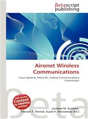 Aironet Wireless Communications,6134647519,9786134647519