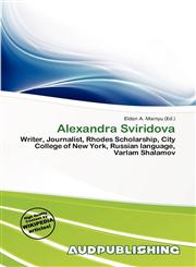 Alexandra Sviridova,6139958172,9786139958177