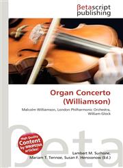 Organ Concerto (Williamson),6136197367,9786136197364