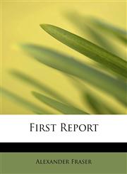 First Report,1115103121,9781115103121