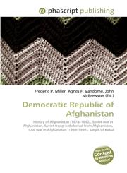 Democratic Republic of Afghanistan,6130061420,9786130061425