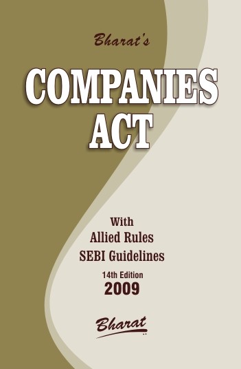 Companies Act with Referencer & SEBI Guidelines 14th Edition,8177335170,9788177335170