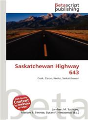 Saskatchewan Highway 643,6134759589,9786134759588