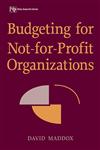 Budgeting for Not-for-Profit Organizations 1st Edition,0471253979,9780471253976