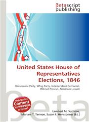 United States House of Representatives Elections, 1846,6134785431,9786134785433