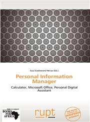 Personal Information Manager,6138991494,9786138991496
