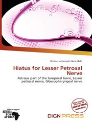 Hiatus for Lesser Petrosal Nerve,6200035806,9786200035806