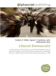 Liberal Democrats,6130094051,9786130094058