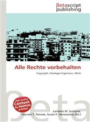 Alle Rechte vorbehalten,6135080032,9786135080032