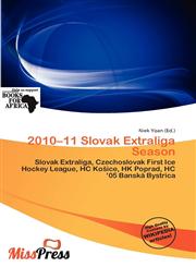 2010-11 Slovak Extraliga Season,6201762078,9786201762077