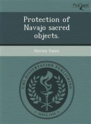 Protection of Navajo sacred objects.,1248963415,9781248963418