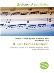 It Just Comes Natural,6134346020,9786134346023