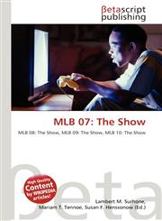 MLB 07 The Show,6135009966,9786135009965