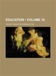 Education (Volume 16),1459070283,9781459070288