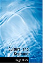 Culture and Restraint,1110247532,9781110247530