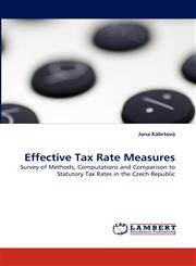 Effective Tax Rate Measures,3838364856,9783838364858