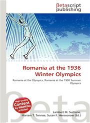 Romania at the 1936 Winter Olympics,6135084429,9786135084429
