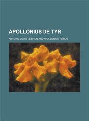 Apollonius de Tyr,1231892722,9781231892725