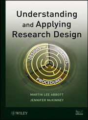 Understanding and Applying Research Design,1118096487,9781118096482