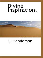 Divine Inspiration.,1117404153,9781117404158
