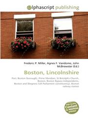 Boston, Lincolnshire,6130241089,9786130241087