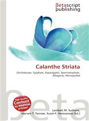 Calanthe Striata,6136150441,9786136150444