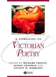 A Companion to Victorian Poetry (Blackwell Companions to Literature and Culture),1405176121,9781405176125