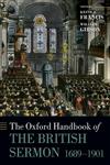 The Oxford Handbook of the British Sermon, 1689-1901,0199583595,9780199583591