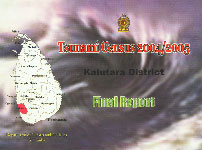 Tsunami Census 2004/2005 : Kalutara District Final Report,9555775230,9789555775236