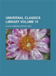 Universal Classics Library (15),1150414871,9781150414879