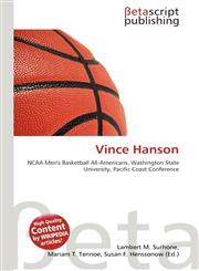 Vince Hanson,6135072765,9786135072761
