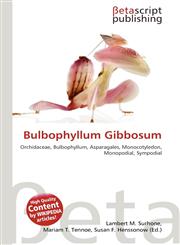 Bulbophyllum Gibbosum,6136212056,9786136212050