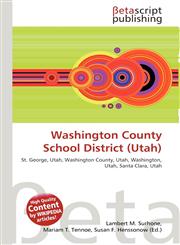 Washington County School District (Utah),6134794651,9786134794657